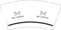 12260316毫米之间9盎司1千：爱转角010415 一次性定制纸杯、一次性广告纸杯设计图