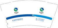 12260317浙江农信 9盎司加厚2000个：卡先生6 一次性定制纸杯、一次性广告纸杯设计图