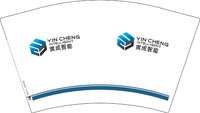 12260325 （改）寅成智能 12盎司1千：karrie宗 一次性定制纸杯、一次性广告纸杯设计图