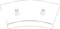 3140919 美豪酒店 9盎司1000个：260919-013023321682432 一次性定制纸杯、一次性广告纸杯设计图