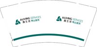 3140918 雅生活物业服务 9盎司1000个：260918-254866910863477 一次性定制纸杯、一次性广告纸杯设计图