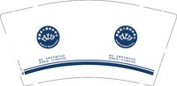 13260921索菲亚 9盎司特厚1000个：巧巧baby001 一次性定制纸杯、一次性广告纸杯设计图