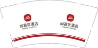 31400913 尚客优 9盎司1000个：260913-165098319512970 一次性定制纸杯、一次性广告纸杯设计图